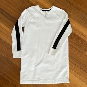 Crewneck sweatshirt dress